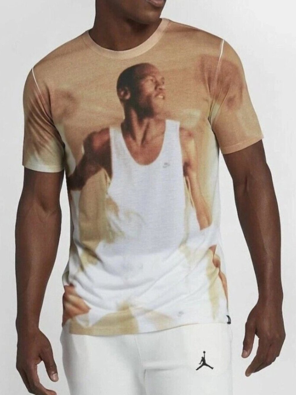 Nike Air Jordan 23 MJ Photo All Over Printed Basketball T-Shirt MEN'S SIZE SMALL